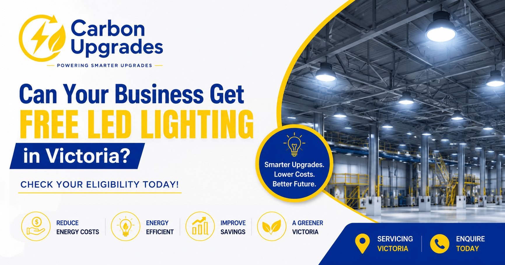 Free Commercial LED Lighting Victoria